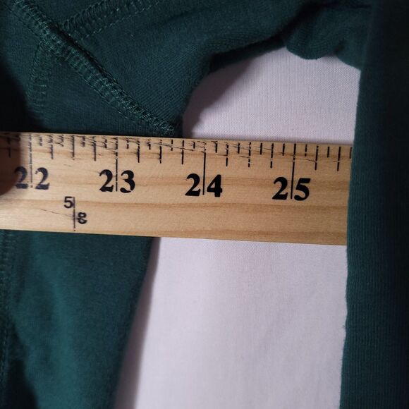Free Fly Fleece Sweater Mens Large Green 1/4 Zip Pullover Bamboo Performance - Picture 8 of 11